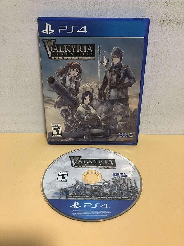 Valkyria Chronicles Remastered Americano PS4