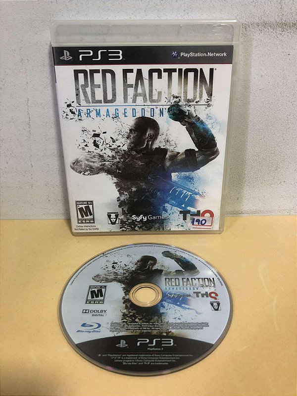 Red Faction Armageddon Sem Manual Americano PS3