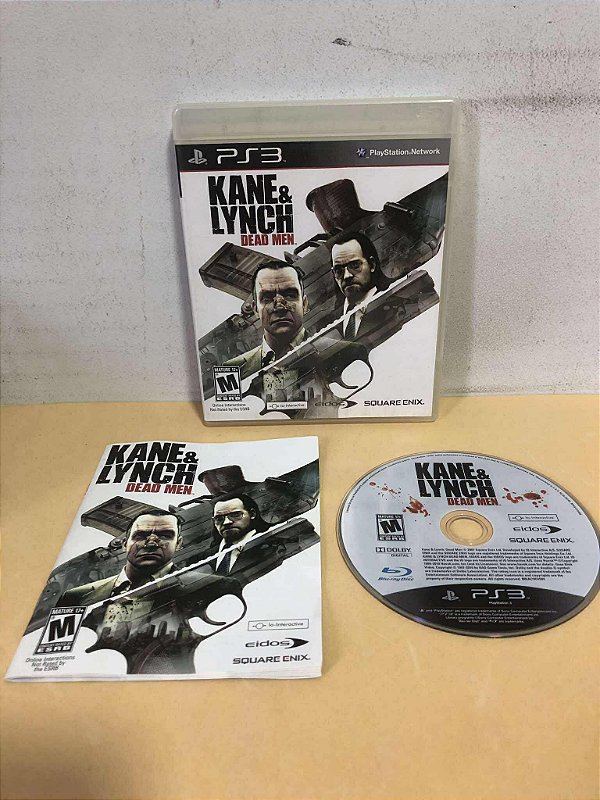 Kane e Lynch Dead Man Americano PS3