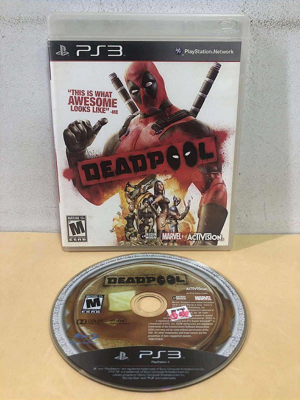 Deadpool Sem Manual Americano PS3
