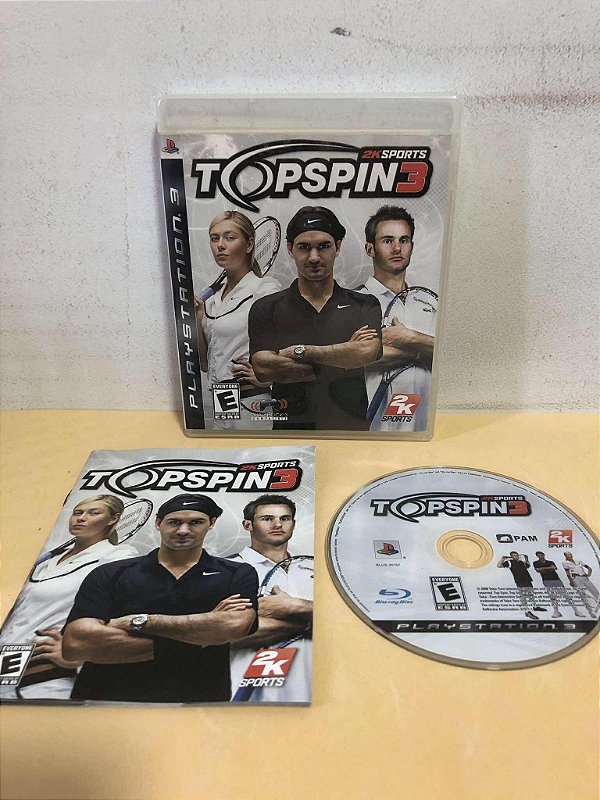 Top Spin 3 Americano PS3