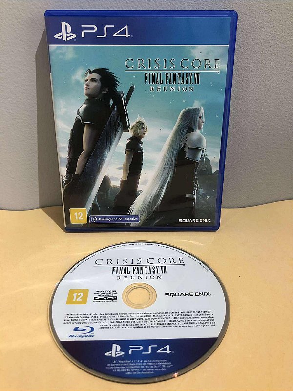 Crisis Core Final Fantasy VII Reunion Nacional PS4