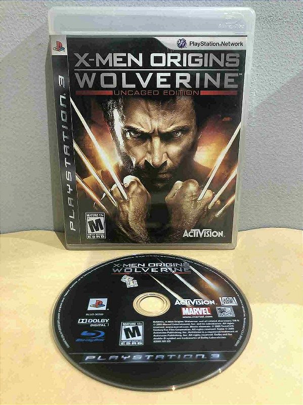 X-Men Origins Wolverine Sem Manual Americano PS3
