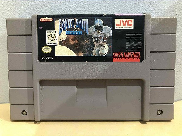 Emmitt Smith Football Americano Super Nintendo