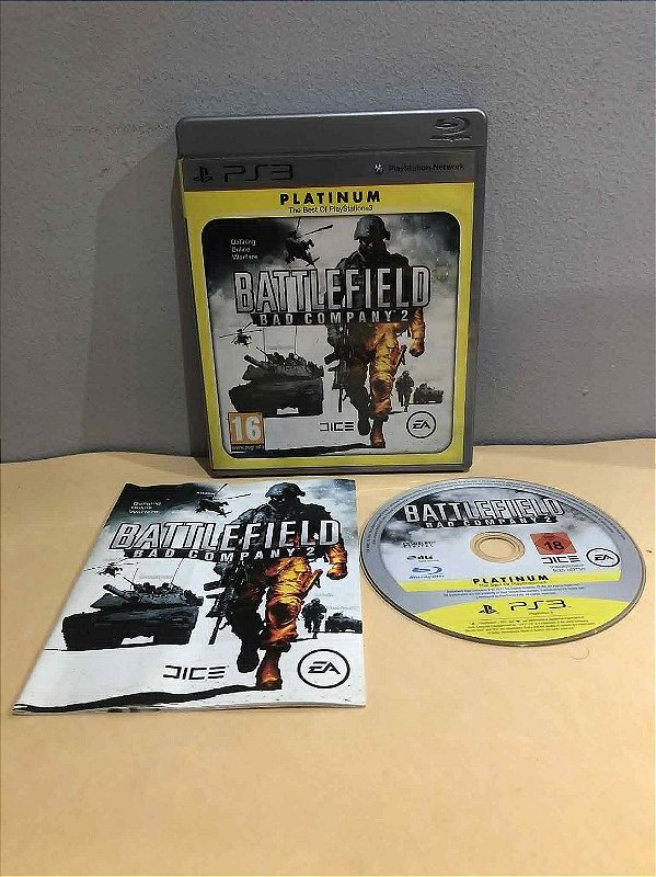 Battlefield Bad Company 2 Platinum Europeu PS3