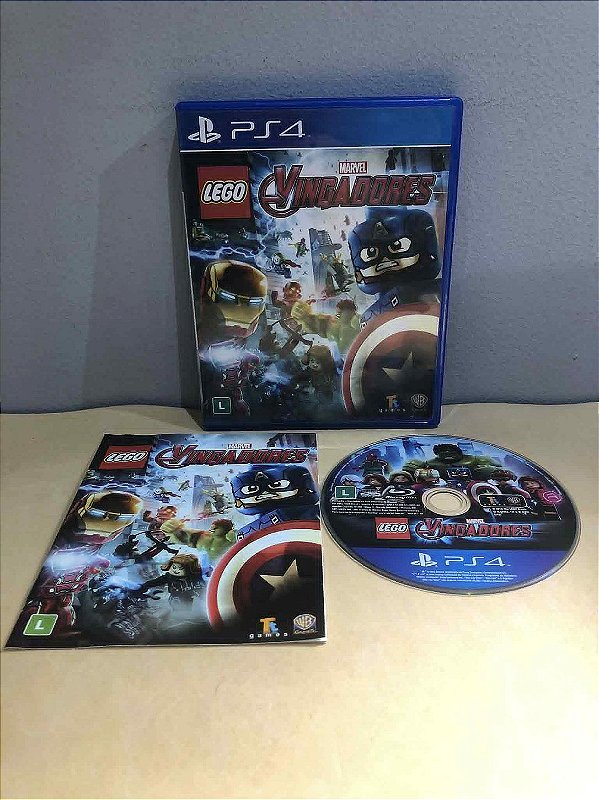 LEGO Marvel Vingadores Nacional PS4