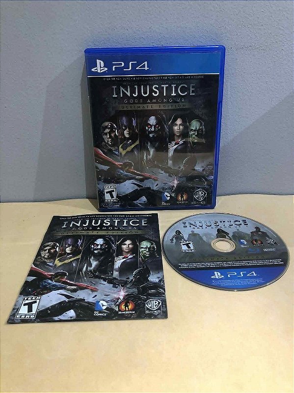 Injustice Gods Among Us Ultimate Edition Americano PS4