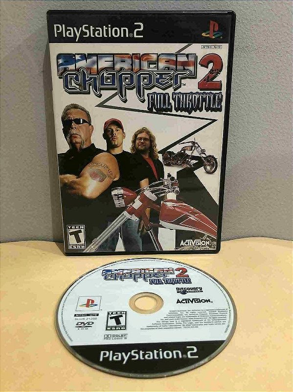 American Chopper 2 Sem Manual Americano PS2