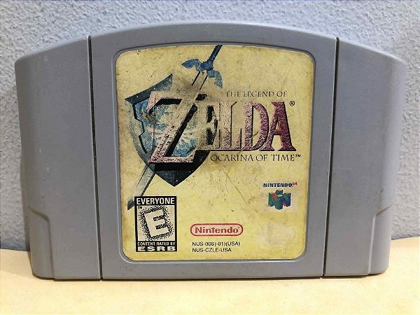 The Legend of Zelda Ocarinas of Time Americano Nintendo 64