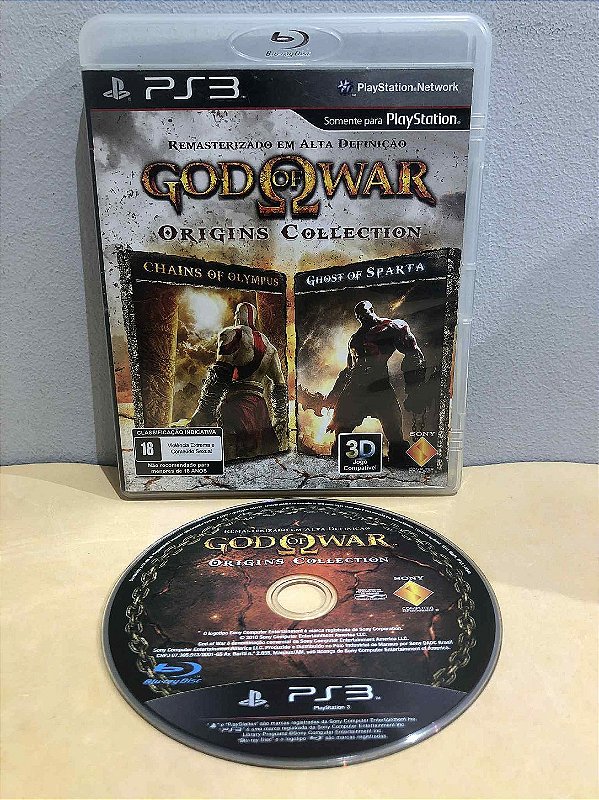 God of War Origins Collection Sem Manual Nacional PS3