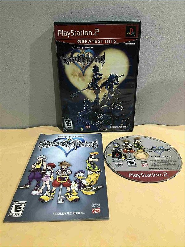 Kingdom Hearts Greatest Hits Americano PS2