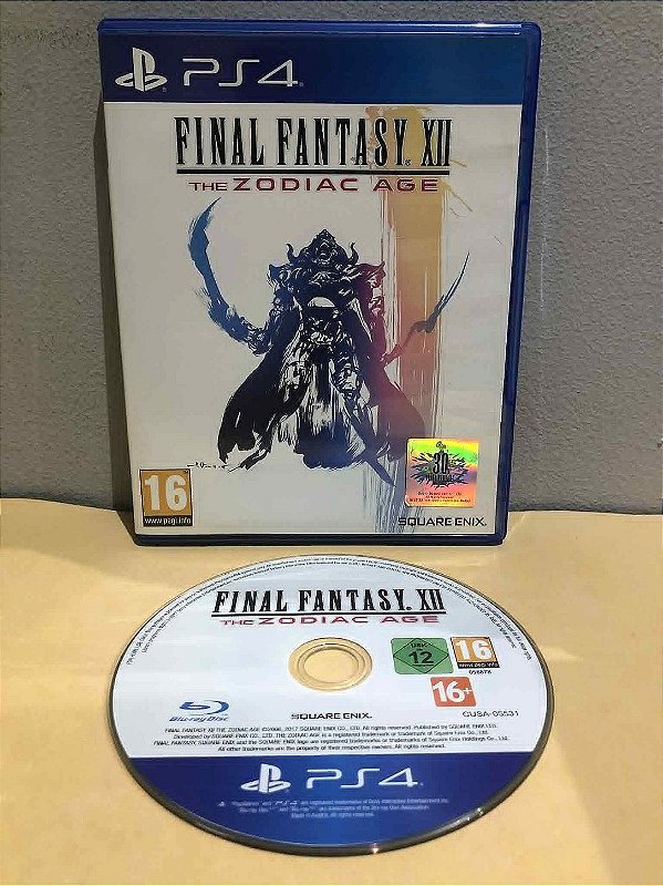 Final Fantasy XII Zodiac Age Europeu PS4