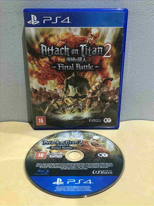 Attack on Titan 2 Final Battle Nacional PS4