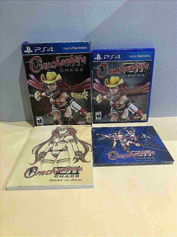 Onechanbara ZII Chaos Banana Split Limited Edition Americano PS4