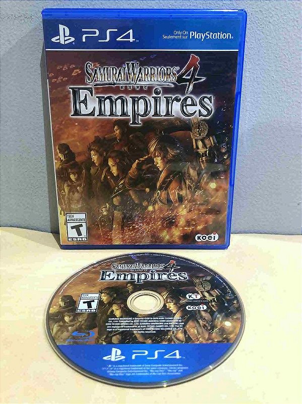 Samurai Warriors 4 Empires Americano PS4