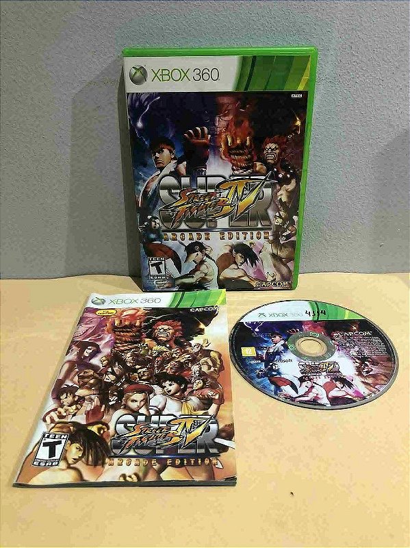 Super Street Fighter IV Arcade Edition Americano Xbox 360