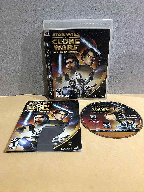 Star Wars Clone Wars Republic Heroes Americano PS3