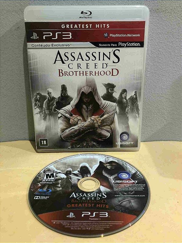 Assassins Creed Brotherhood Greatest Hits Nacional PS3