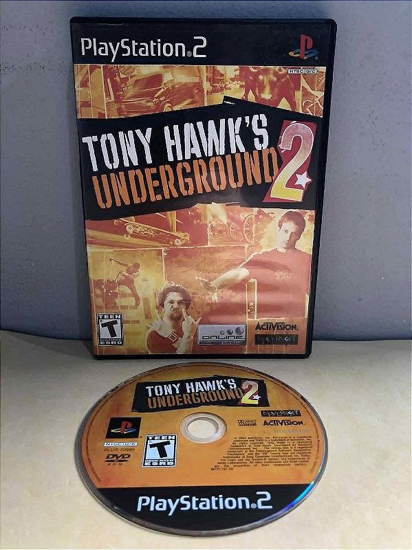 Tony Hawks Undergrond 2 Sem Manual Americano PS3
