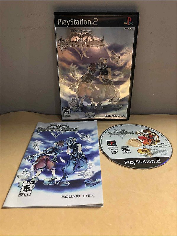 Kingdom Hearts Re: Chain of Memories Americano PS2