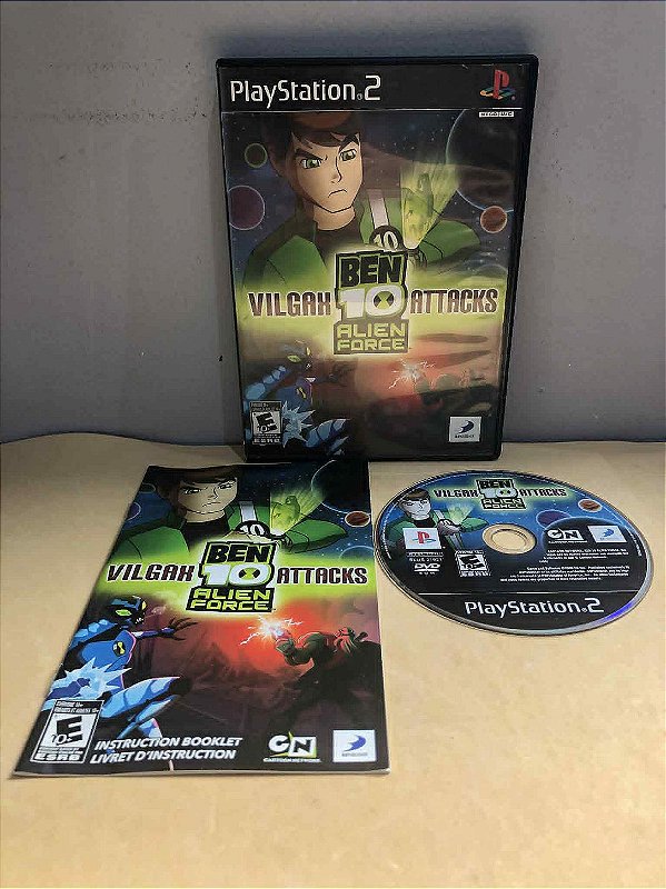 Ben 10 Alien Force Vilgax Attacks Americano PS2