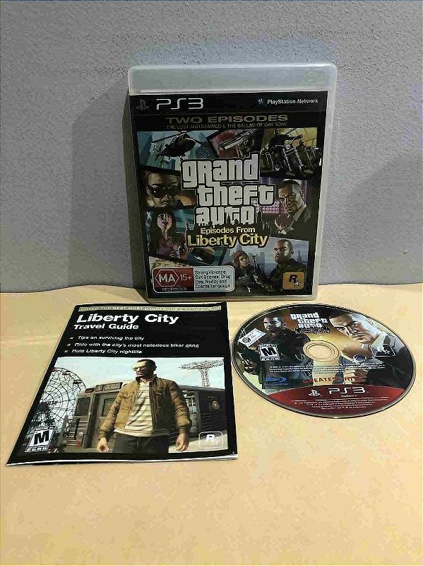 Grand Theft Auto Episodes From Liberty City Europeu PS3