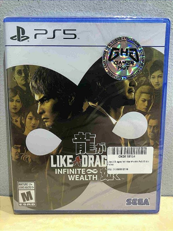 Like a Dragon Infinite Wealth LACRADO Americano PS5