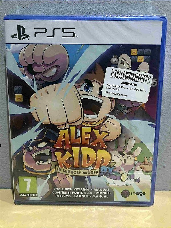Alex Kidd in Miracle World DX LACRADO Europeu PS5