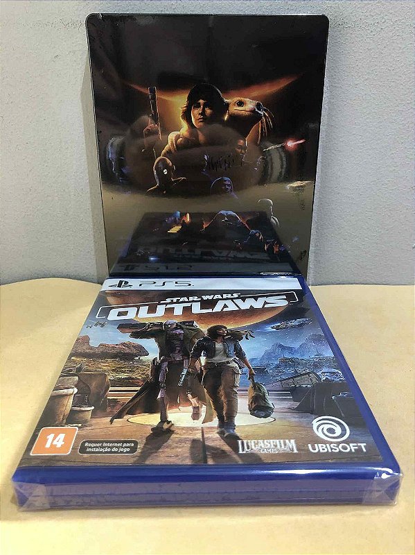Steelbook Star Wars Outlaws LACRADO Nacional PS5