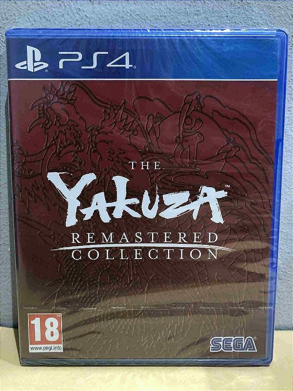 Yakuza Remastered Collection LACRADO Europeu PS4