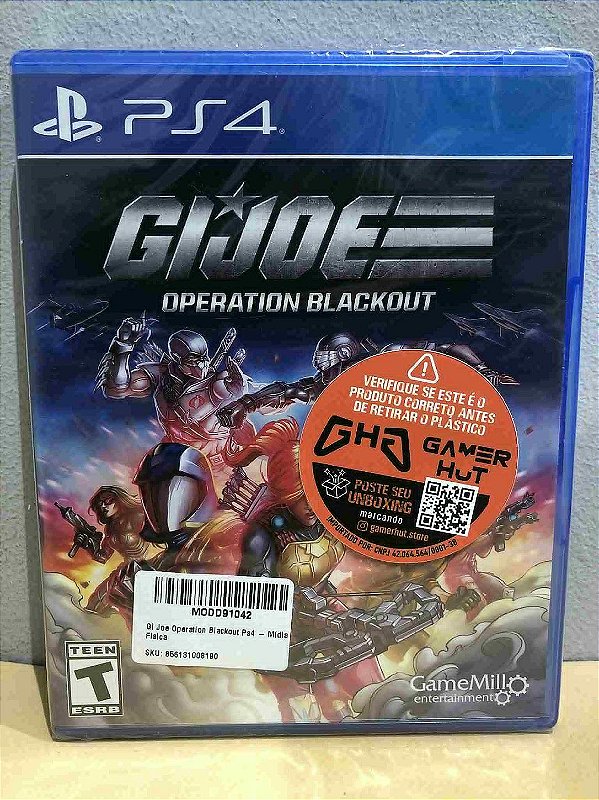 G.I. Joe Operation Blackout LACRADO Americano PS4