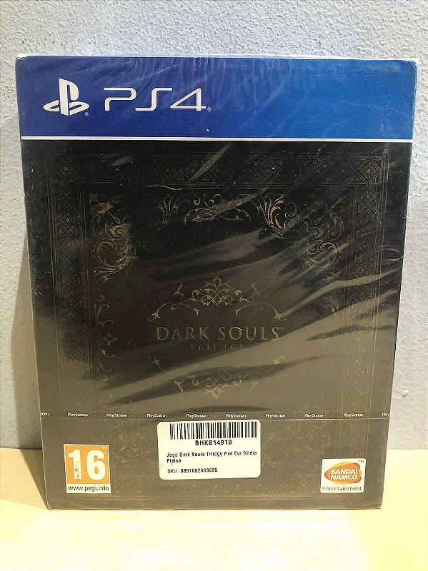Dark Souls Trilogy LACRADO Europeu PS4