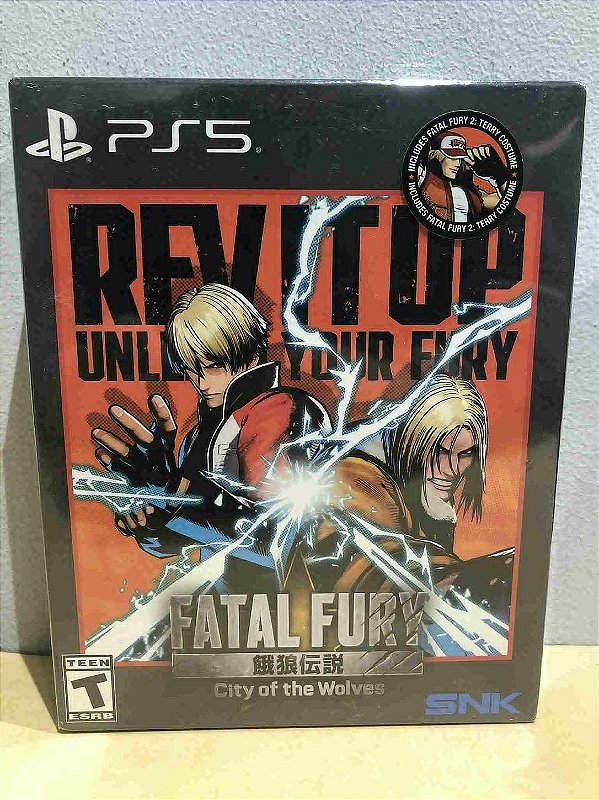 Fatal Fury City of the Wolves Deluxe Edition LACRADO Americano PS5