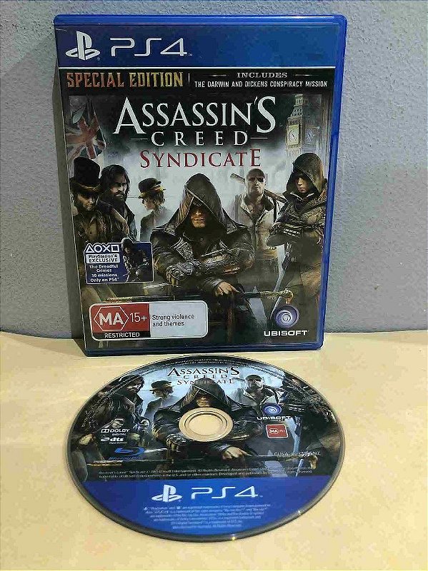 Assassins Creed Syndicate Europeu PS4
