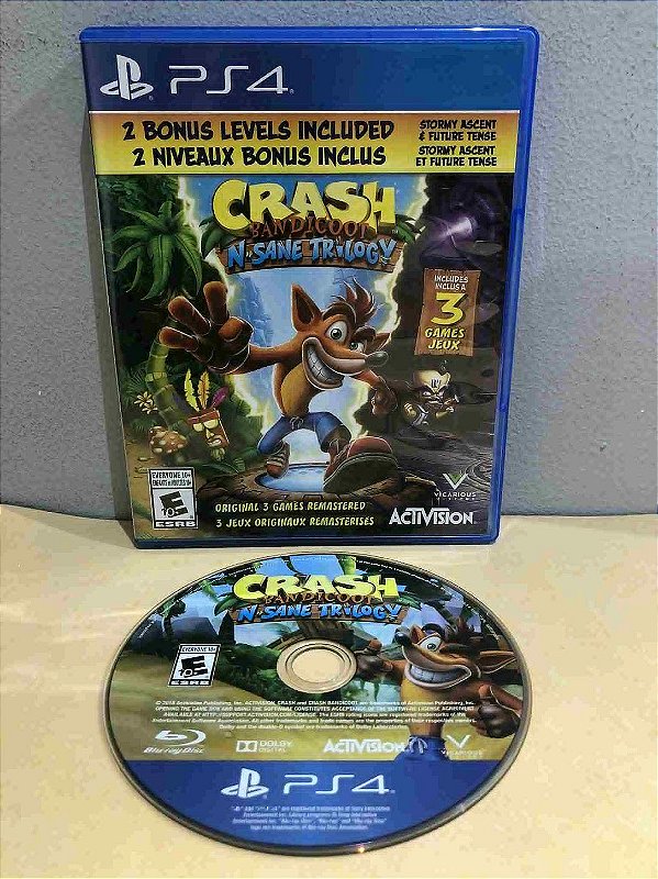 Crash N-Sane Trilogy Americano PS4