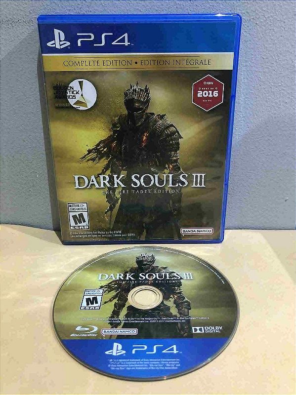 Dark Souls 3 Fire Fades Edition Americano PS4