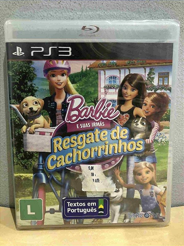 Barbie Resgate de Cachorrinhos LACRADO Nacional PS3