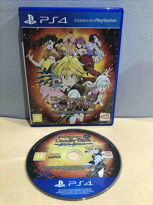 The Seven Deadly Sins Knights of Britannia Nacional PS4