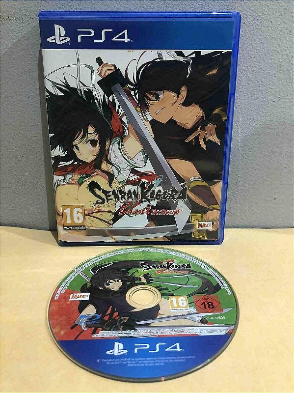 Senram Kagura Burst Re Newal Europeu PS4
