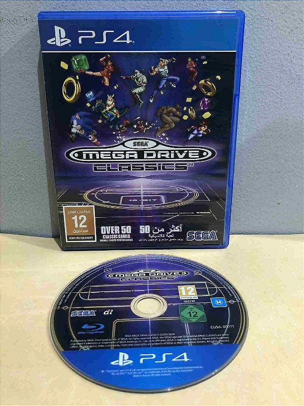 Sega Mega Drive Classics Europeu PS4