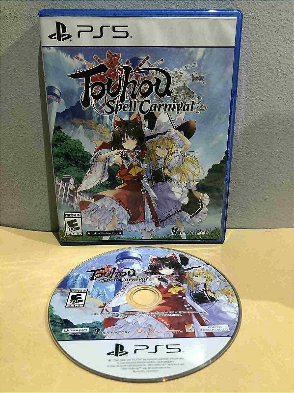 Touhou Spell Carnival Americano PS5