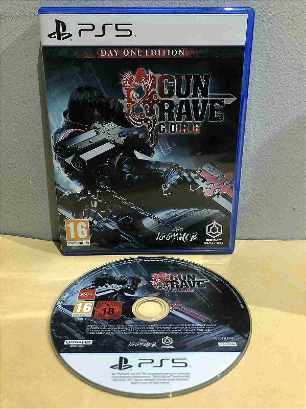 Gungrave GORE Europeu PS5
