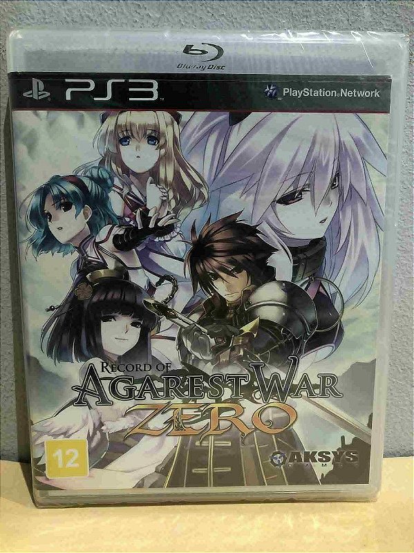 Record of Agarest War Zero LACRADO Nacional PS3