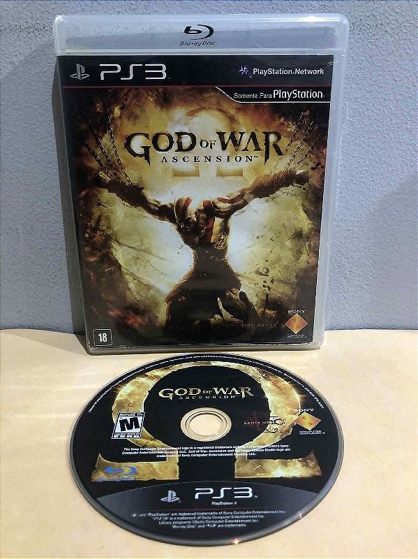 COM DETALHES - God of War Ascension Nacional PS3