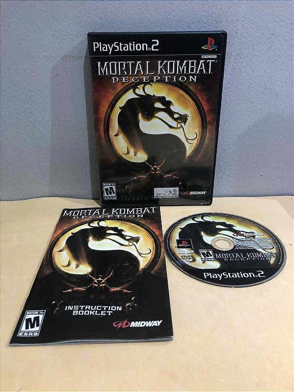 Mortal Kombat Deception Americano PS2