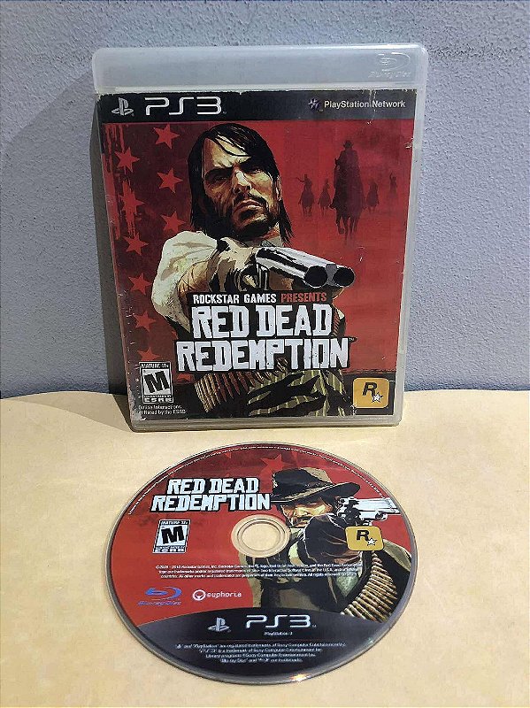 COM DETALHES - Red Dead Redemption Sem Manual Americano PS3