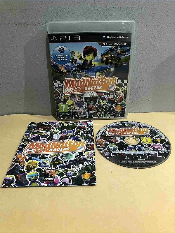 Modnation Racers Europeu PS3