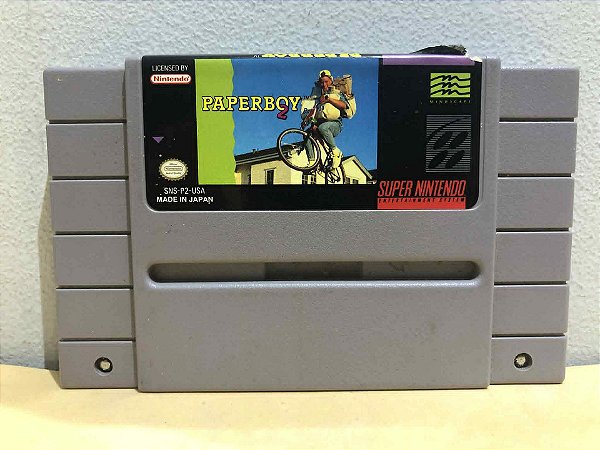 Paperboy 2 Americano Super Nintendo