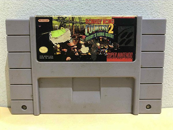 Donkey Kong Contry 2 Americano Super Nintendo