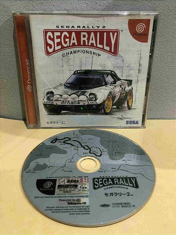 Sega Rally 2 Championship Japones Dreamcast